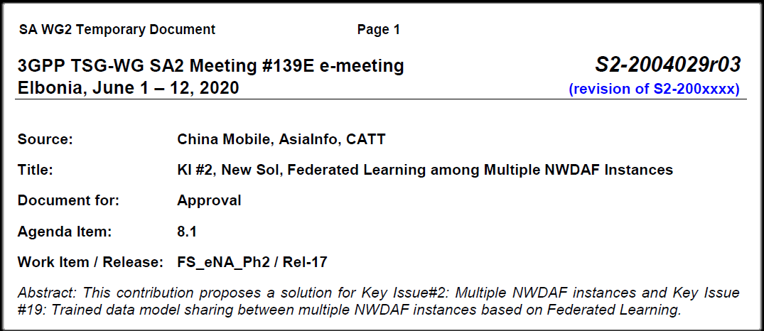 304am永利集团3GPP R17国际标准暨AI联邦学习在通信领域的首个国际标准获批 2.png 304am永利集团3GPP R17国际标准暨AI联邦学习在通信领域的首个国际标准获批 2.png